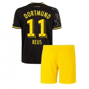 Borussia Dortmund Marco Reus #11 kläder Barn 2022-23 Bortatröja Kortärmad (+ korta byxor)